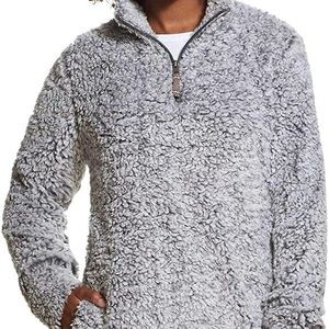 Original Vintage 1948 grey fleece style pull over
